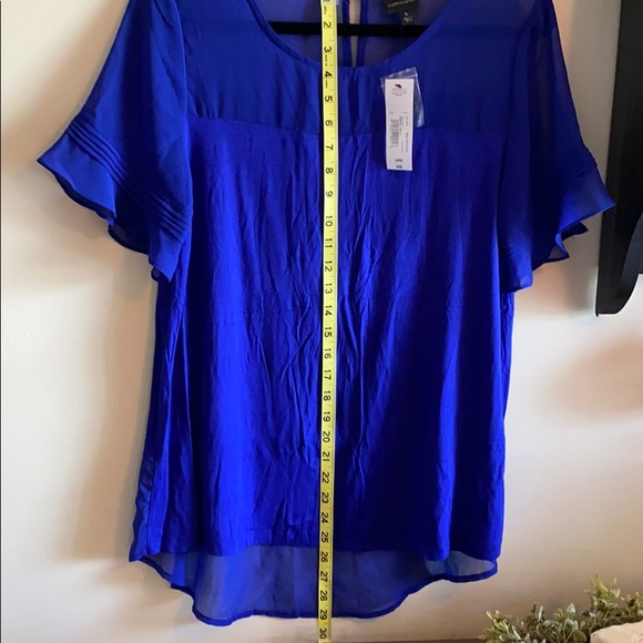 NWT Worthington lightweight cobalt blue top - Picture 6 of 9